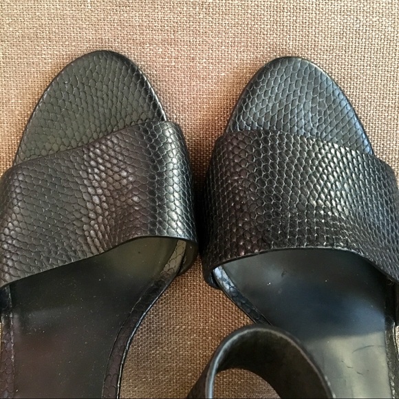 Alexander Wang Amber Black Heels 39 8-8.5 - Picture 5 of 8